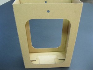 ダンボール製の行灯をご紹介します
